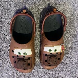 Disney Pixar Cars Brown Crocs